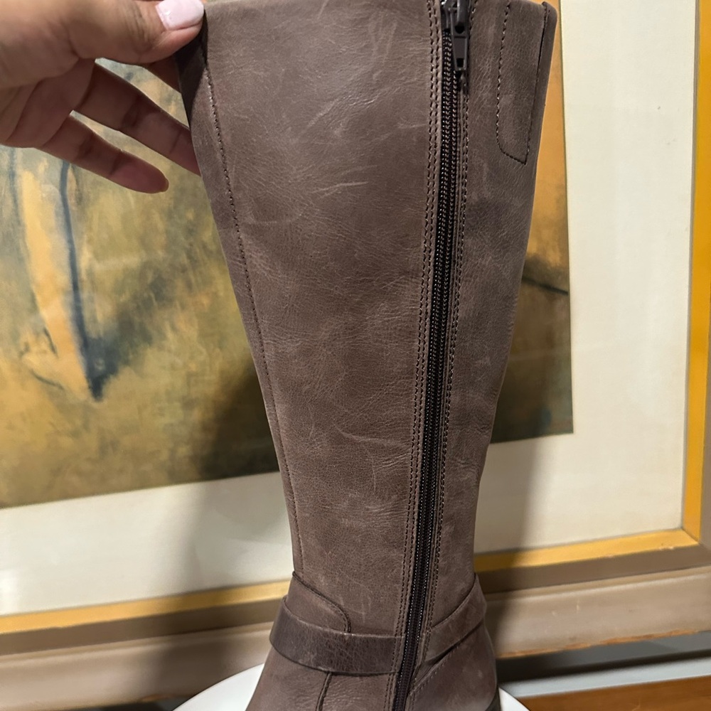 🌹BORN🌹 Saddler Tall Riding Boot Brown Size: 6M - Picture 8 of 14
